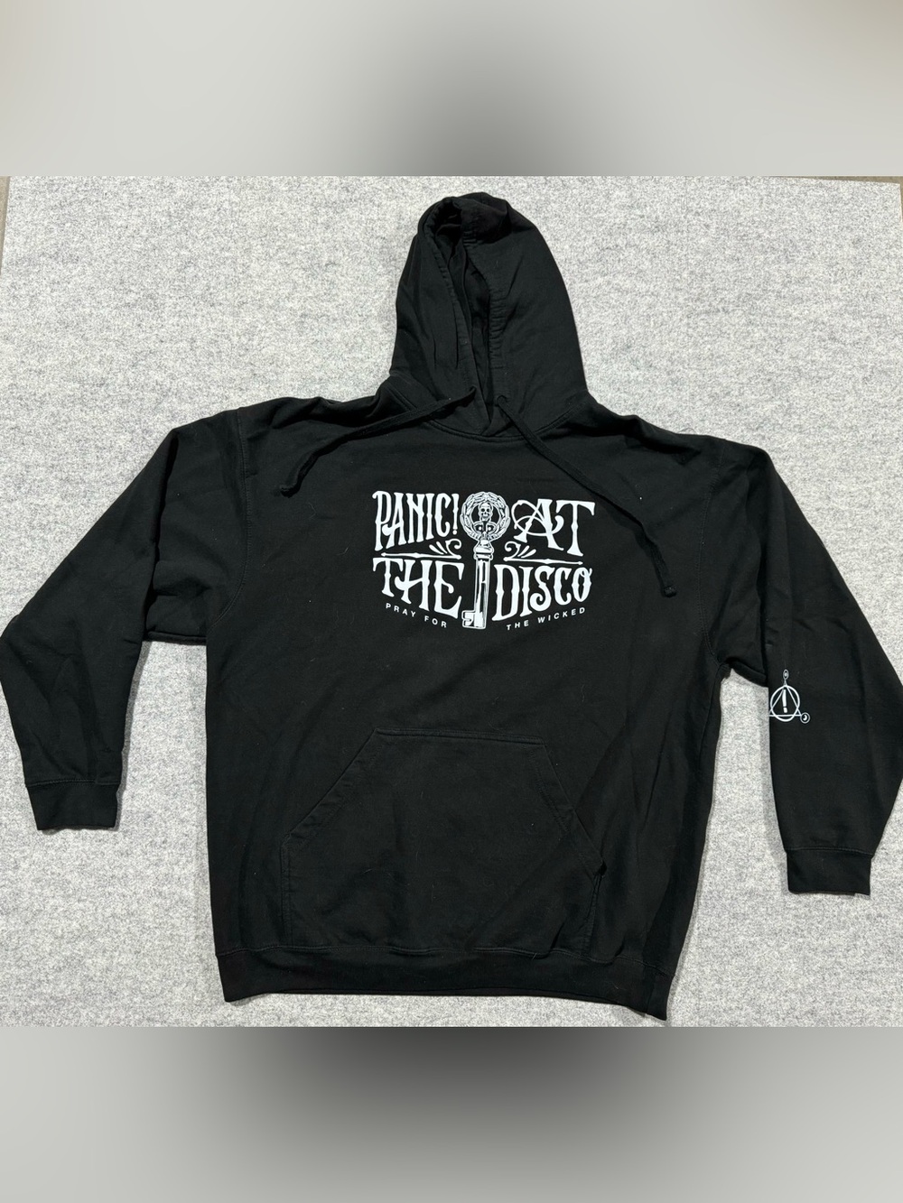 Panic at the Disco Pray for the Wicked Black Hoodie, Men’s Size 2XL